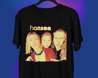 Hanson MMMBop T-Shirt: 90er Jahre Pop, Rock, Band, Musik Merch Shirt, Sweatshirts Hoodie