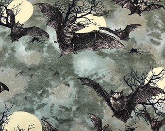 Moonlit Halloween Sky Crib Sheets