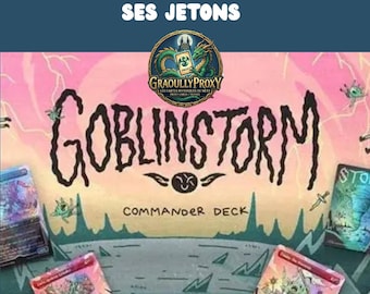 Proxy Secret Lair Commander Deck: Goblin Storm - Etsy