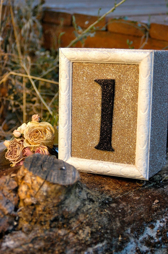 Items similar to Wedding Table Numbers Hand Made Table Numbers Wood