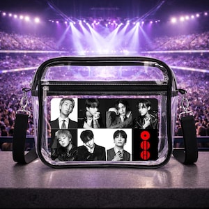 Bts Clear Bag 12x6x12 - Etsy