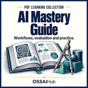 AI Mastery PDF Guide: Intermediate AI Workflows, Evaluation, Workbook and Optional Python Practice