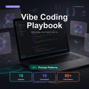 AI Coding Playbook - 120+ Prompt Patterns, 4 Projekte, Anti-Patterns (Digitaler Download)