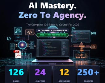 KI-Meister-Lehrplan: Autonome Information, Prompts, 30-Tage-Challenge + 200 Bonus-Prompts (PDF-Download)