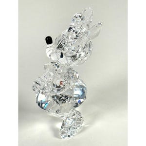 Figura de cristal descatalogada de Minnie Mouse de Swarovski Disney Showcase, número 687436, en caja original y con certificado de autenticidad. imagen 12