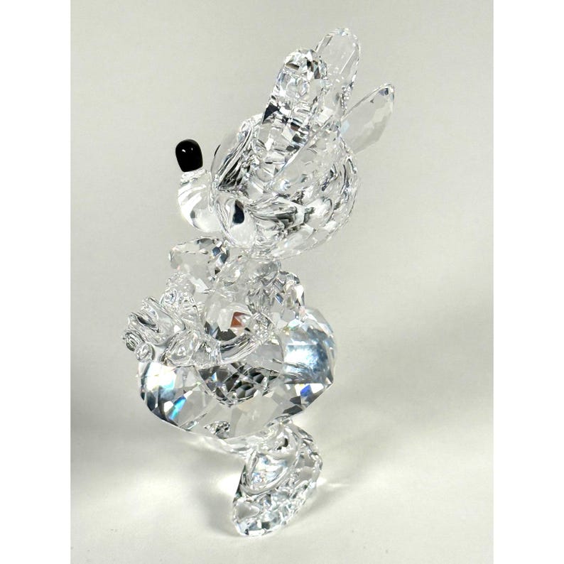 Figura de cristal descatalogada de Minnie Mouse de Swarovski Disney Showcase, número 687436, en caja original y con certificado de autenticidad. imagen 12
