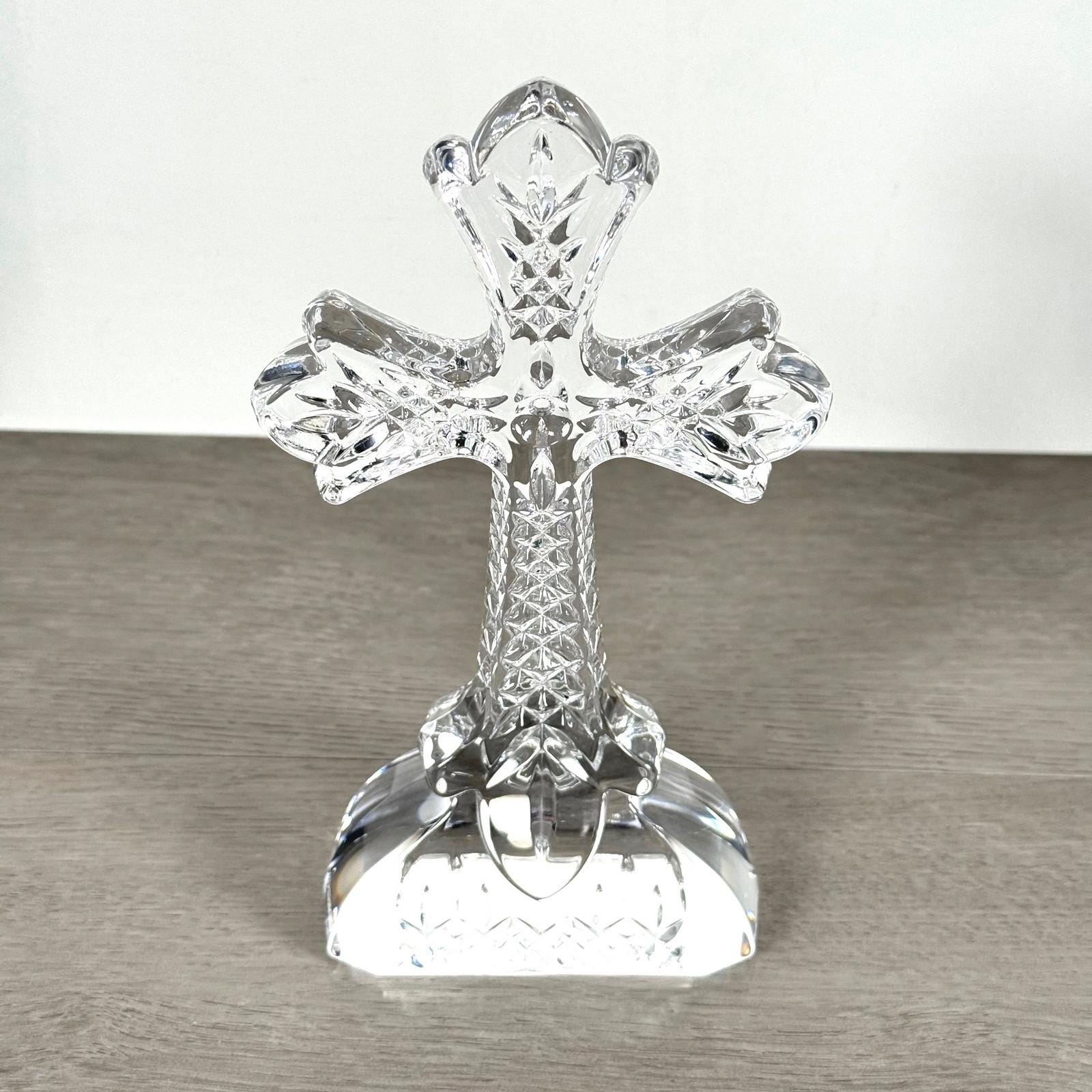 Waterford Crystal Standing Crosses - Etsy UK