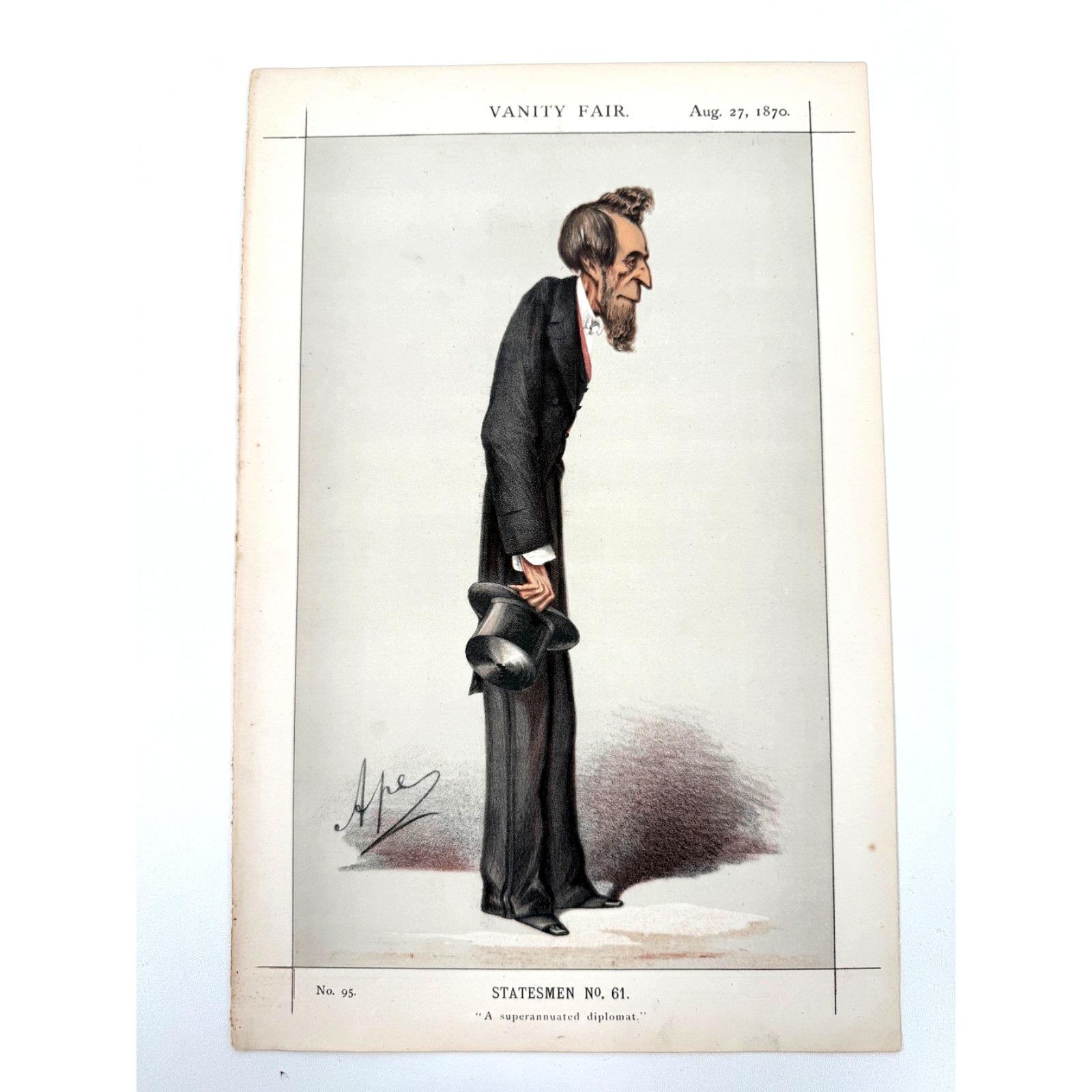Vanity Fair the Statesman - Etsy
