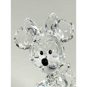 Figura de cristal descatalogada de Minnie Mouse de Swarovski Disney Showcase, número 687436, en caja original y con certificado de autenticidad. imagen 8