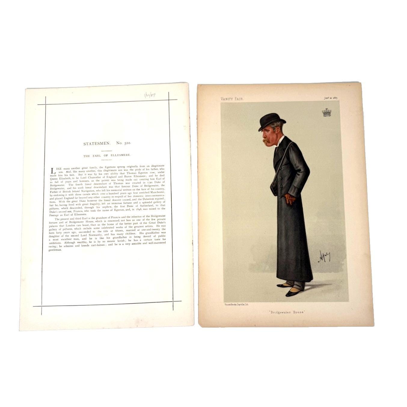 Vanity Fair the Statesman - Etsy