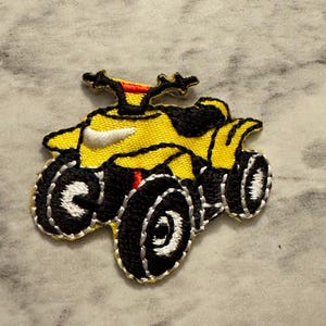 Yellow ATV Patch bild 2
