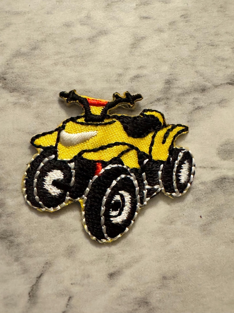 Yellow ATV Patch bild 2
