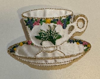 Pretty Tea Cup Patch
