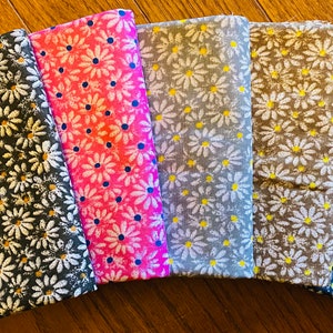 Daisy Print Fabric