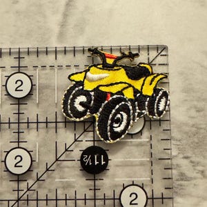 Yellow ATV Patch bild 4