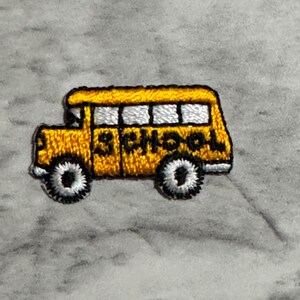 Mini School Bus Patch
