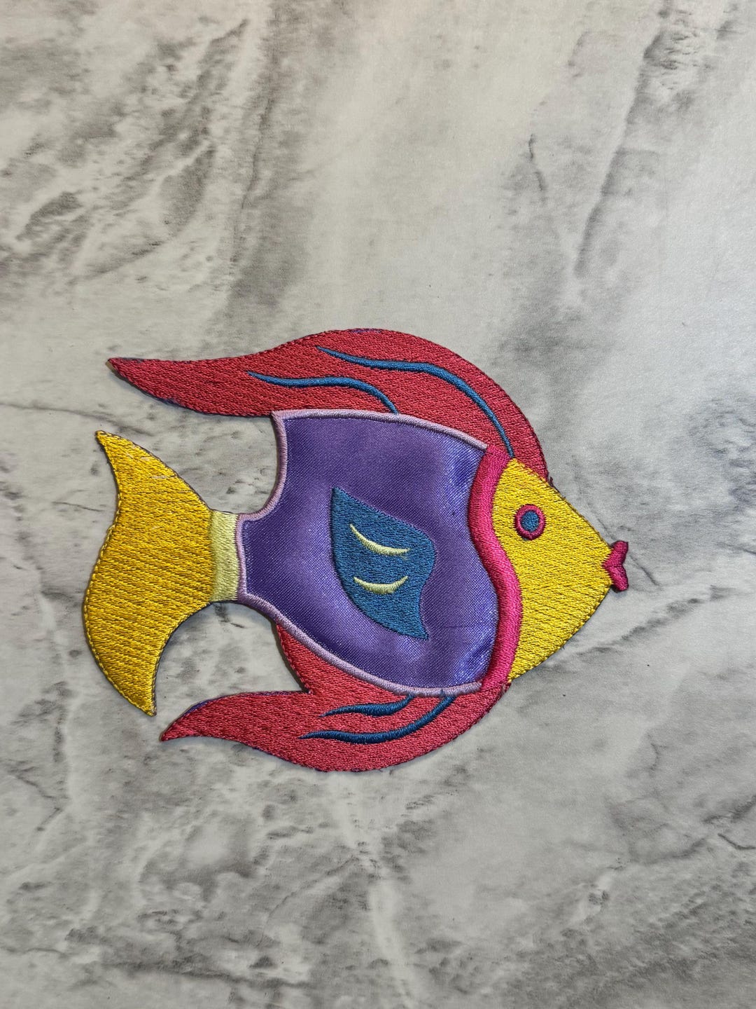 Colorful Fish Patch - Etsy