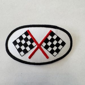 Checkered Flags Patch