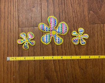 Retro Iron-On Flower