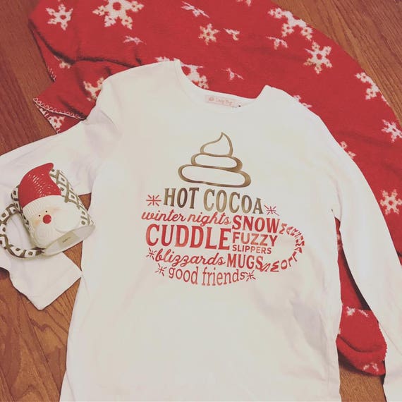 Arkansas made Hot Chocolate and Christmas Long Sleeve T-Shirt by