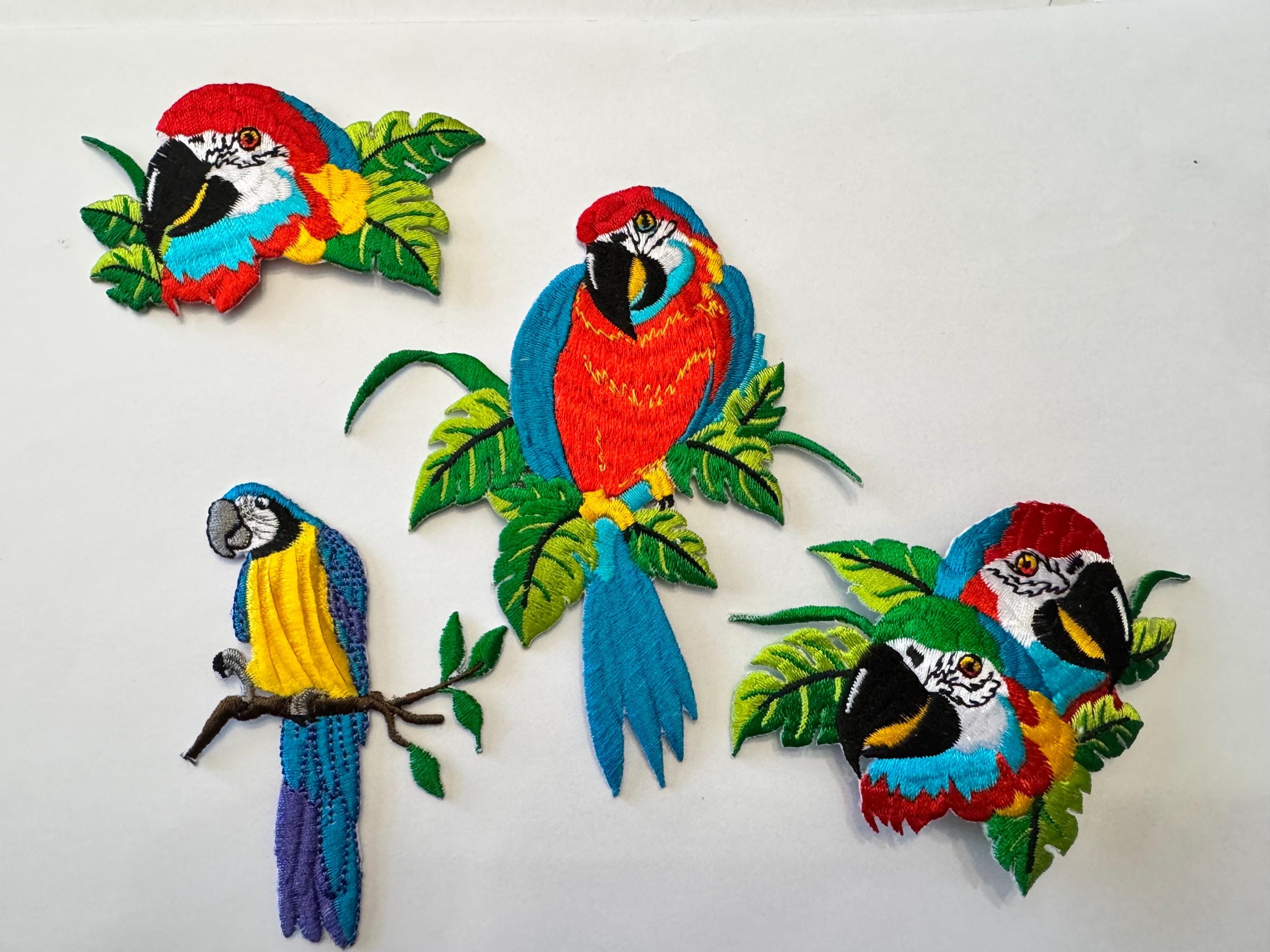 Pretty Parrot Patches