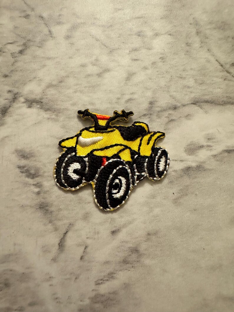 Yellow ATV Patch bild 1
