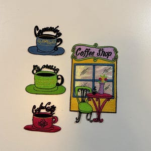 Coffee Shop Patches
