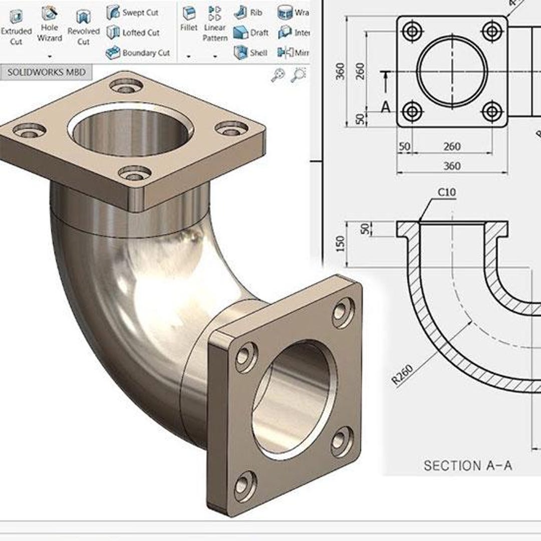 Parametric 3D CAD and Engineering Tool | Solidworks V2026 Software ...