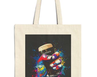 Colorful Guinness Illustration Tote