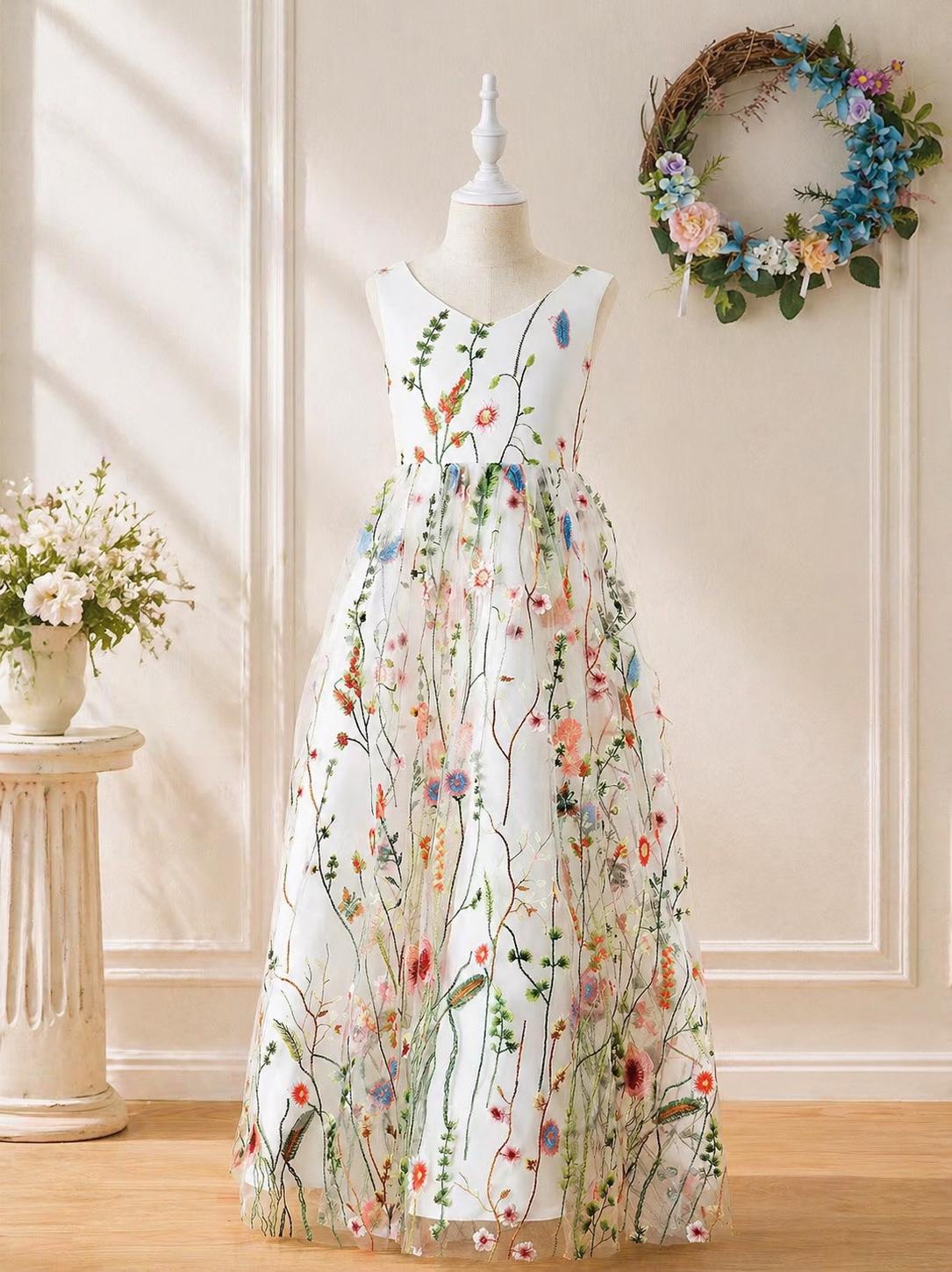 Beach Flower Girl Dress