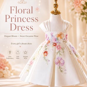 Embroidered Dress for Special Occasion - Etsy