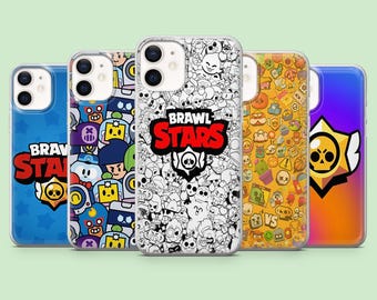 Brawl Stars Phone Case Video Game Supercell Cover for iPhone 17Pro,16,15,14,13,12,Samsung S26,S25,S24,S23Fe,A16,A56,Pixel 10,9Pro