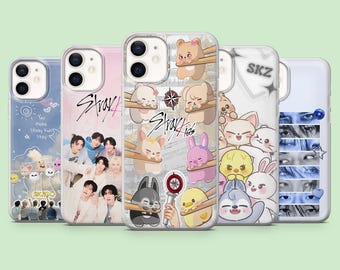 Stray Kids Phone Case Kpop Music SKZOO Cover for iPhone 17Pro,16,15,14,13,12,Samsung S26,S25,S24,S23Fe,A16,A56,Pixel 10,9Pro