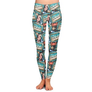 Salty Beach Yoga leggings