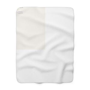 Momness Scripture Blanket | Proverbs 23:18 | Sherpa Fleece Throw | Mothers Day Gift | He Knows How Hard | Minimalist Cream