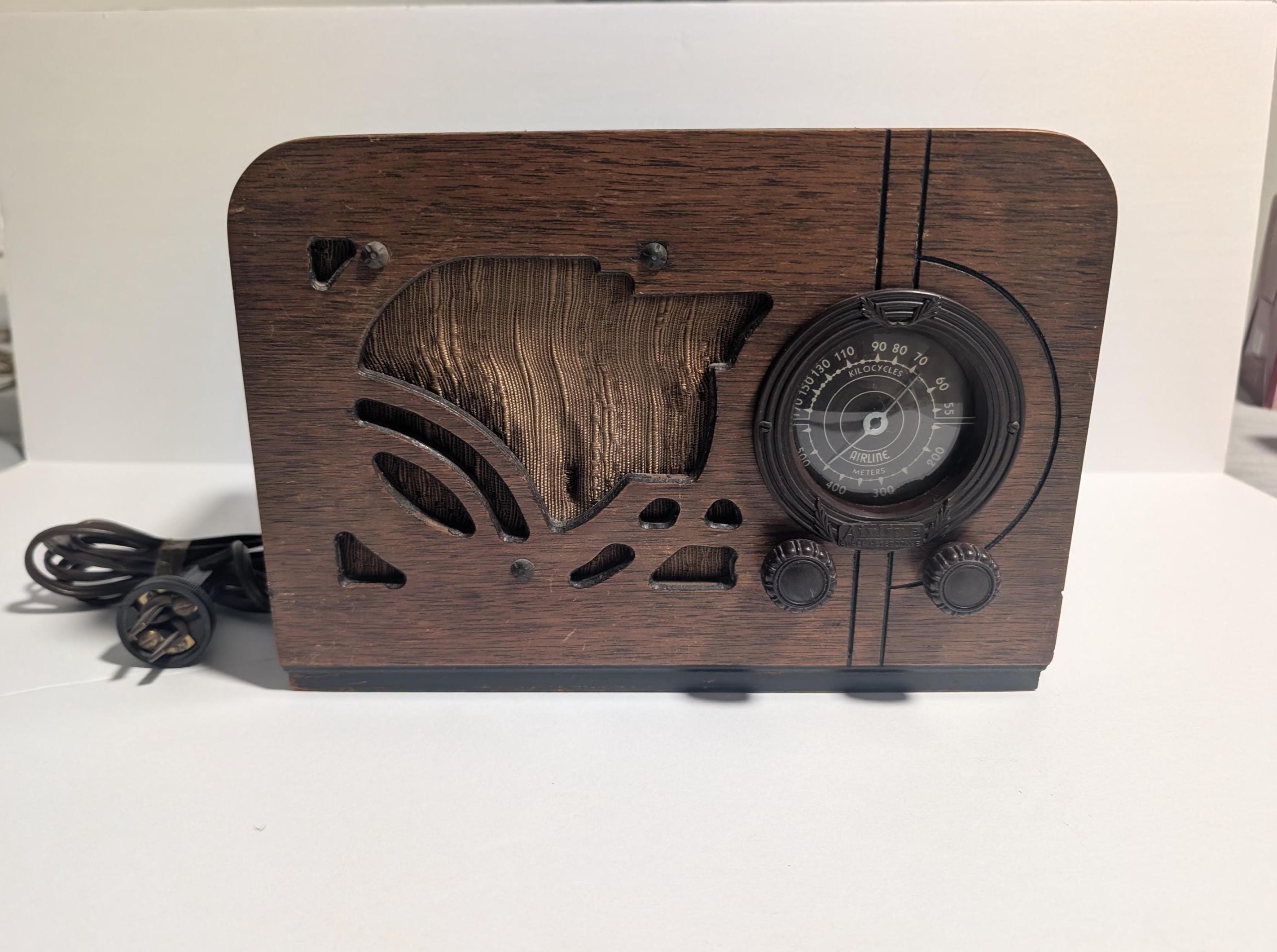 Antique Art Deco Radio - Etsy