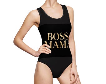 Strój kąpielowy Boss Mama czarny