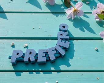 Llavero articulado con nombre personalizado – Cadena flexible con nombre personalizado