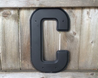 letter c sign etsy