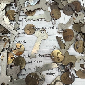 Yale Diebold Bank Safe Key Set - Industrial High Security Key - Vintage ...