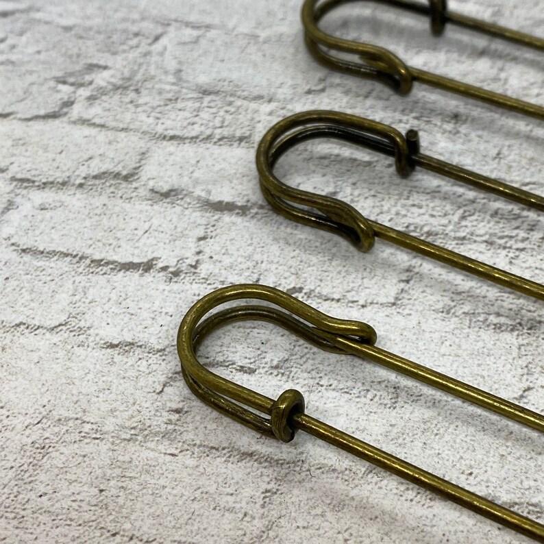 Bronze Brass Blanket Pin 4 Horse Pin Kilt Pin Etsy