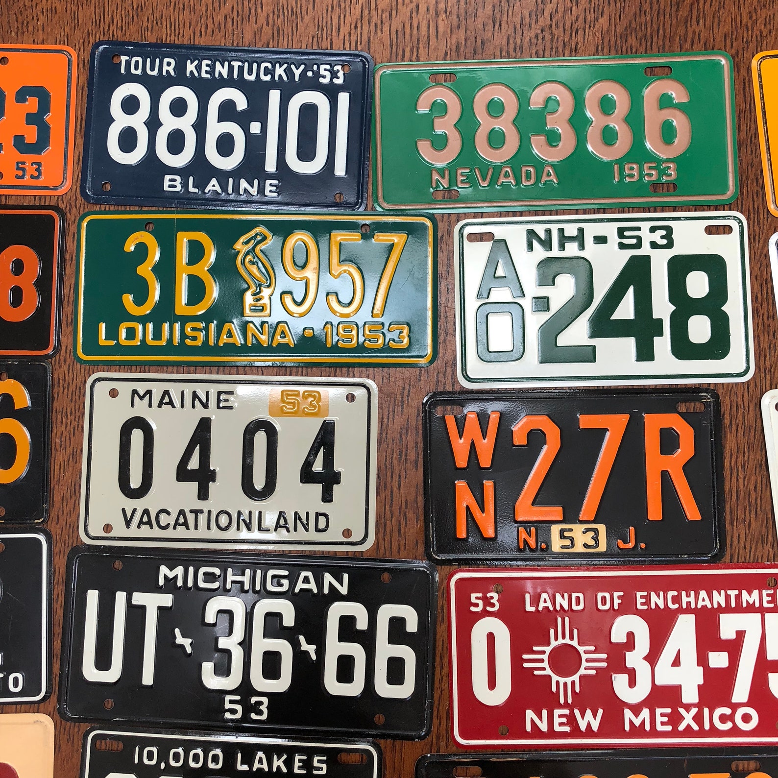 bicycle license plate vintage