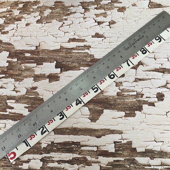 5 pieces - Antique coated heavy waxed cloth measu… - image 3