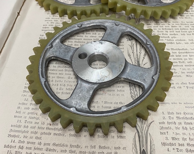 Large Wooden Gear Cog Sprocket, 6 Inch, Steampunk Industrial Home Decor ...