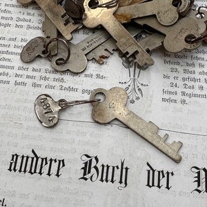 Yale Bankschlüssel Set - Industrial Hochsicherheitsschlüssel - Vintage Tresorfachschlüssel - Vintage Schlüsselcharm - Bankschlüssel - Steampunk Schlüssel