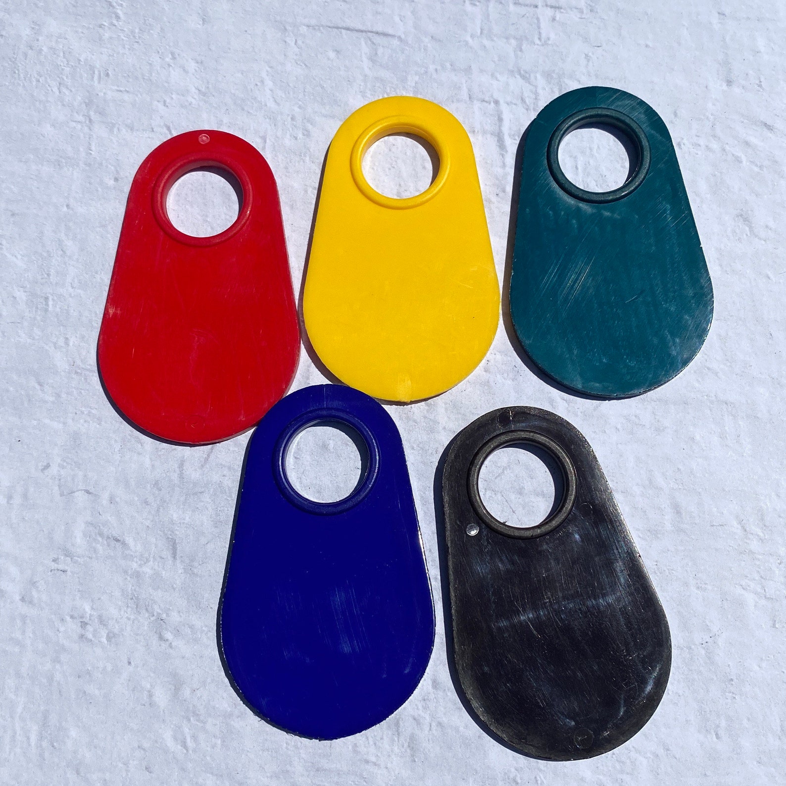 Real heavy duty plastic cow tag plastic livestock ID tag Etsy