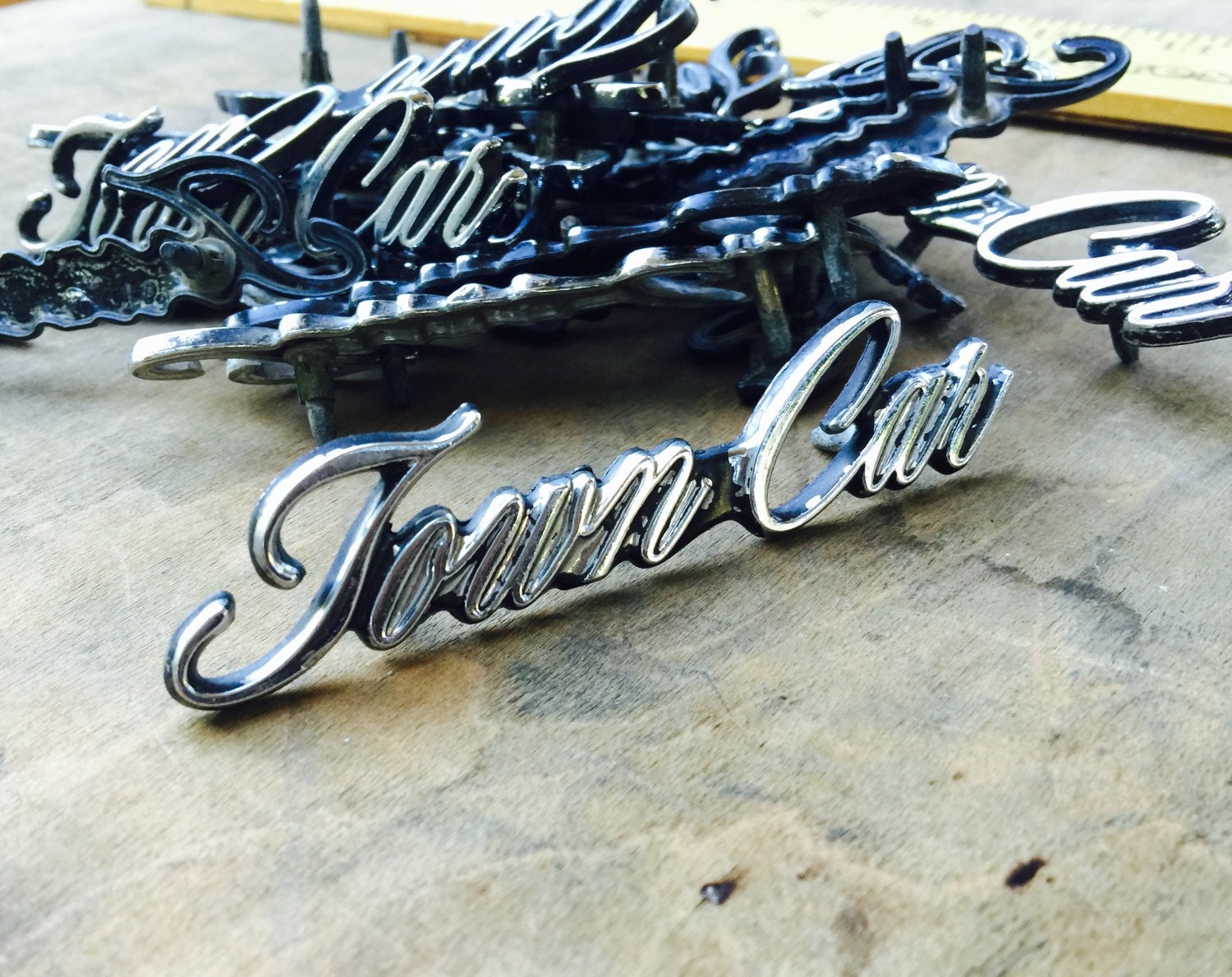 Vintage Lincoln town car hood ornament Lincoln towncar auto emblem