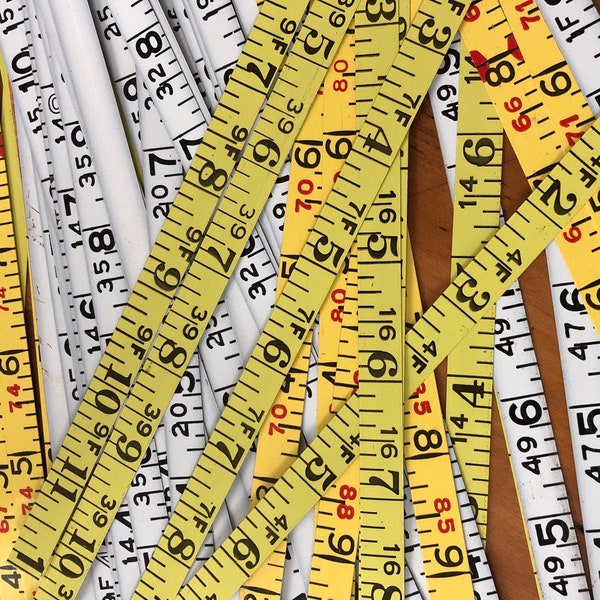 5 pieces - Antique metal measuring tape - vintage ruler - metal ruler - vintage tape measure - antique measuring - ruler pieces