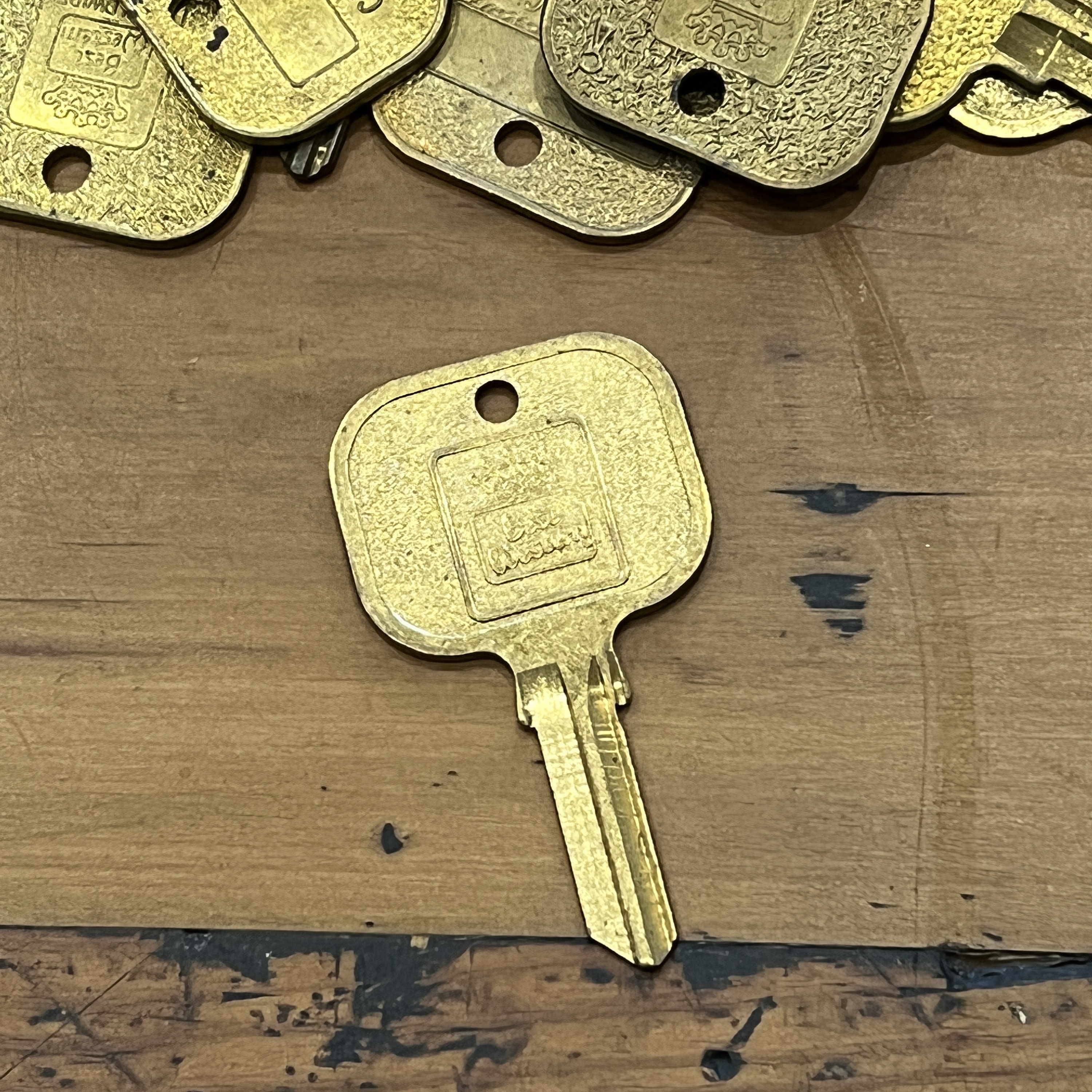 Vintage 1980's Best Western Hotel Keys - Uncut Blanks
