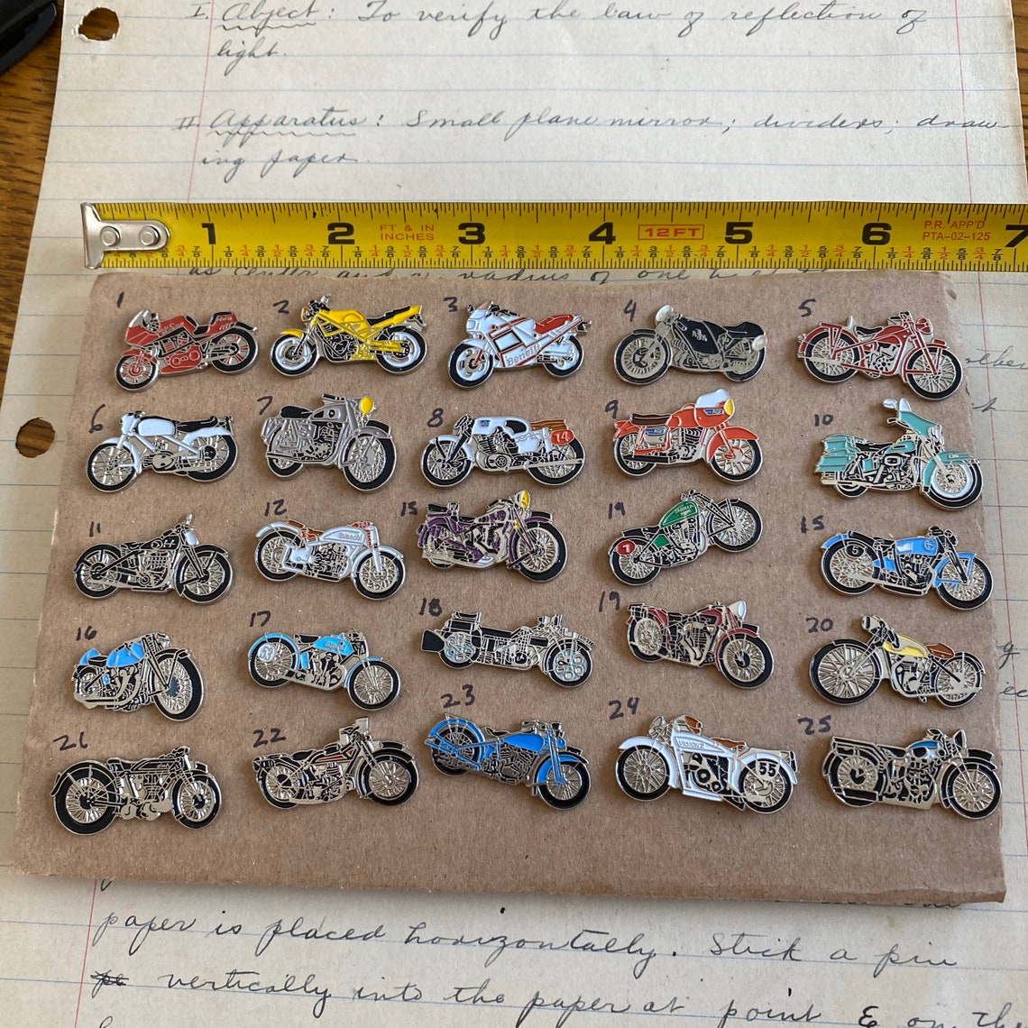 Motorcycle Lapel Pin Vintage Motorcycle Jacket Pin Biker Etsy